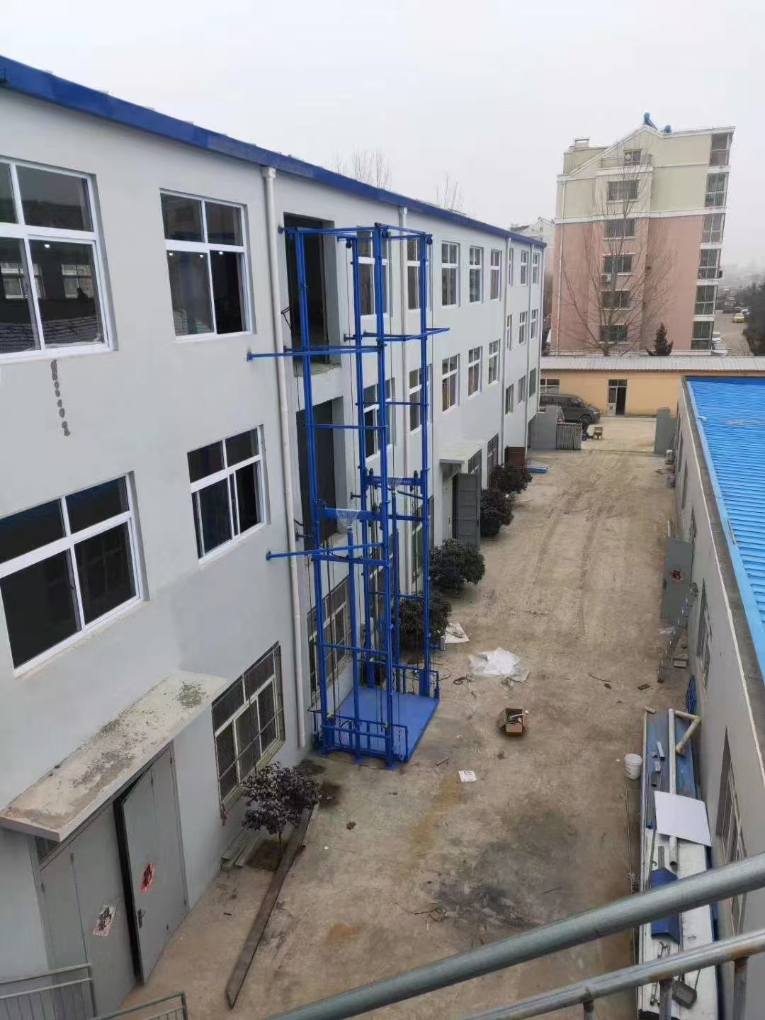 Industrial lifting platform, hydraulic platform, guide rail for lifting equipment, large-tonnage workshop, factory, and cold storage loading and unloading platform, guide rail
