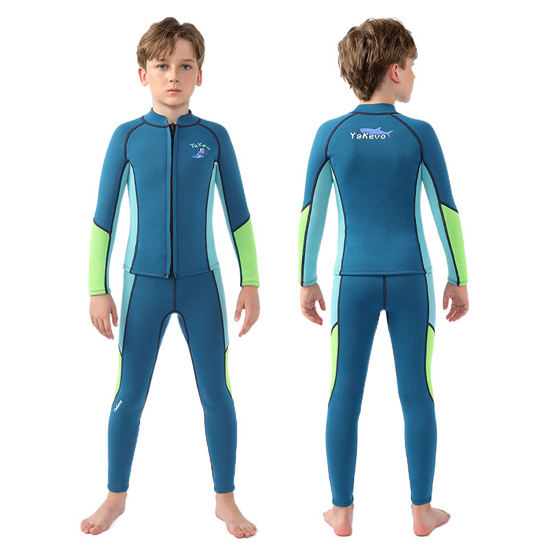 Muta da sub per bambini a maniche lunghe protezione solare surf_voghion.com