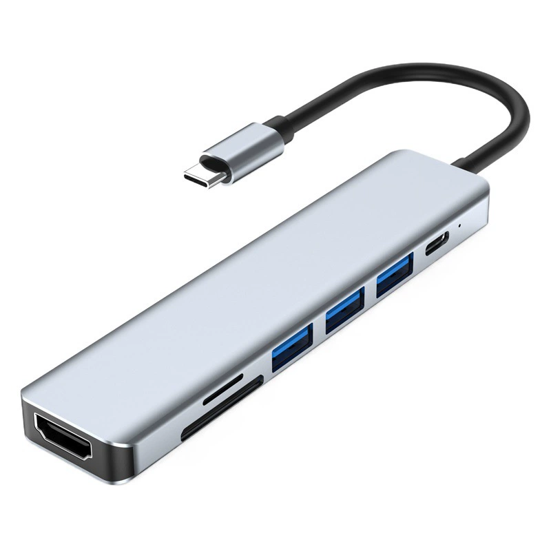 Трансграничная в наличии Док-станция Amazon, лидер продаж, для док-станции Huawei Apple Ipad 7-в-1