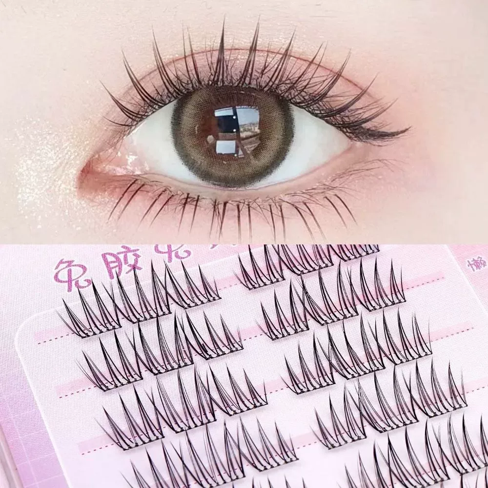 False Eyelashes, mixed capacious sets, custom European style, glue-free options