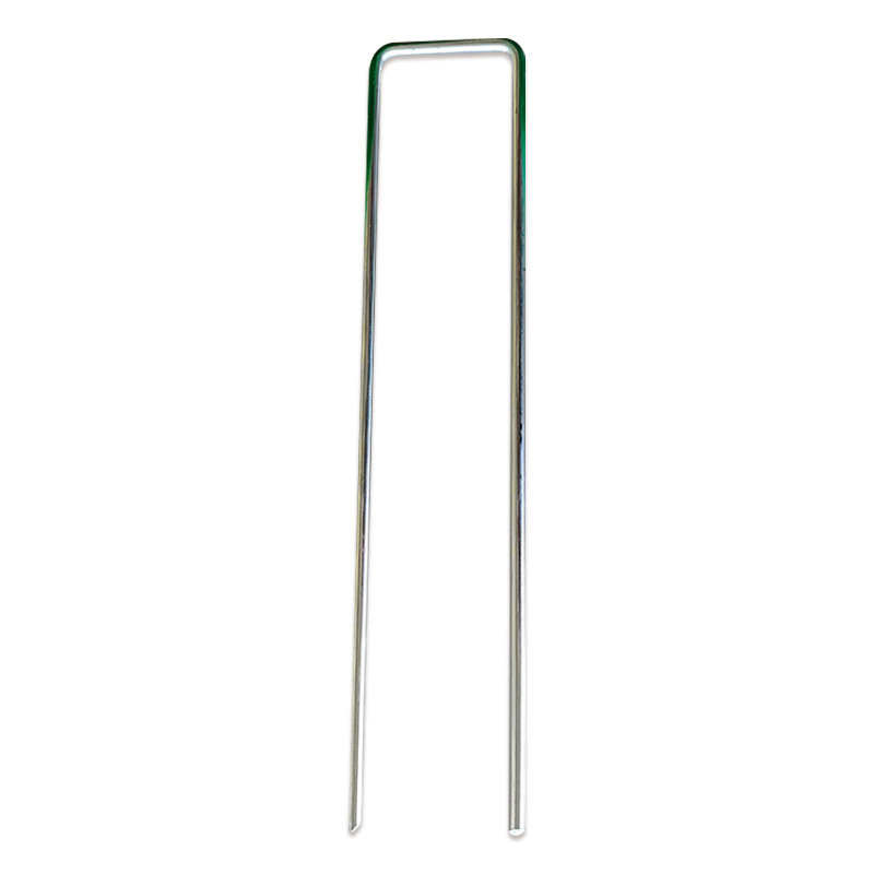 Uñas de césped en forma de U pintura verde uñas de césped uñas verdes uñas de jardinería titular de uñas césped de simulación