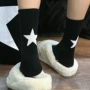元素春秋款男女运动袜子