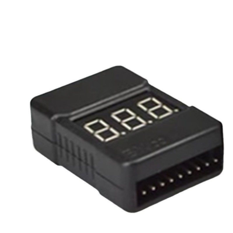 新款 低压报警器1-8S二合一电压显示器 航模 遥控飞机测电器