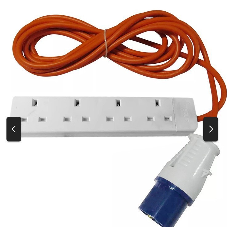 Amazon enchufe industrial europeo con placa de enchufe 16A enchufe industrial a cable de alimentación hembra de cuatro bits image 4