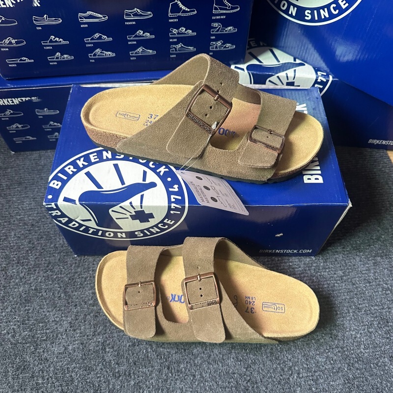 Bk Genuine Leather Thick-Soled Birkenstock Shoes, Cork Sandals for Men and Women, Summer Outdoor Slip-Ons, Retro Versatile Birkenstock Shoes Bk Genuine Leather Thick-Soled Birkenstock Shoes, Cork Sandals for Men and Women, Summer Outdoor Slip-Ons, Retro Versatile Birkenstock Shoes