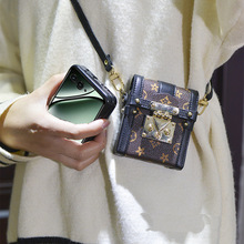 潮牌斜跨包适用三星zflip7手机壳w26flip6保护套w25flip5小折叠女