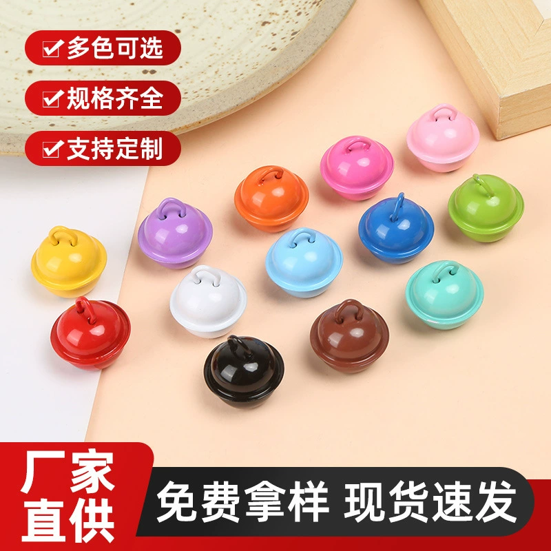 18 мм окрашенный красочный колокольчик с одним словом, сделай сам, ручная работа, домашняя сумка, кулон, брелок, ювелирный материал, аксессуары