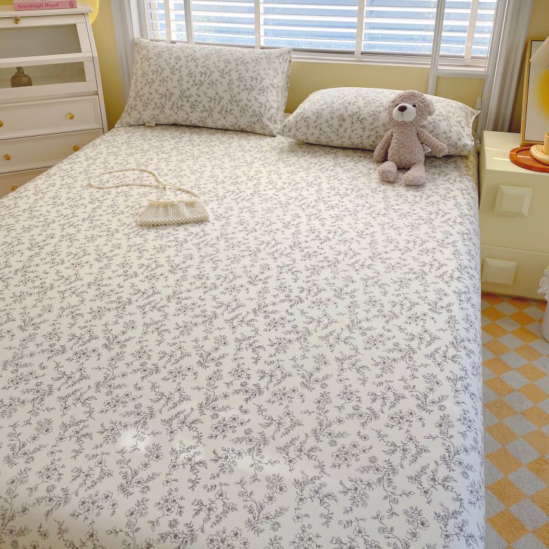 Nuevas sábanas de tela gruesa vieja de algodón de primavera y verano