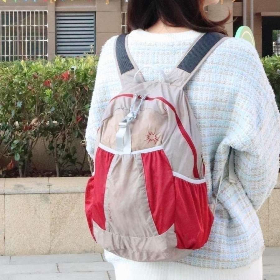 경량 여행 배낭 초경량 보관 배낭 남녀 여행 여행 배낭 접이식 가방 새로운 피부 배낭