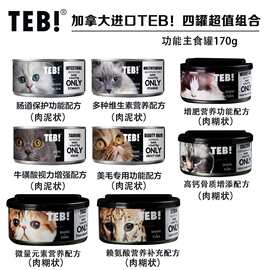 汤恩贝猫罐头o系列功能性猫罐头美毛肠道保护主食罐湿粮增肥发腮