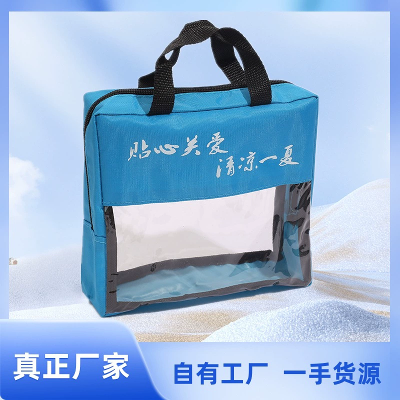 В наличии Оптовая Лето Предотвращение Тепла Охлаждая Прохладный Мешок Мыть Мешок Хранения Мыть Ванна Подарок Чрезвычайной Сумка Для Печати