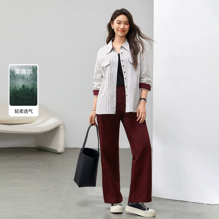 [Ретро интеллектуальный пригородной дикий темперамент набор из двух частей] Funny Show большой размер женский толстый mm2025 весенний новый