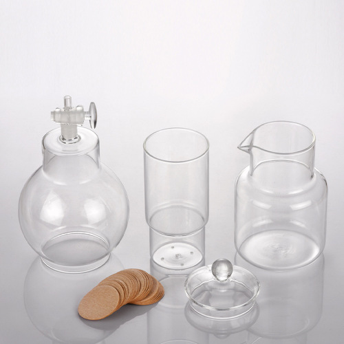 Ice drip coffee pot drip filter cold brew coffee pot set hand brewed ice brew coffee utensils glass ice drip pot