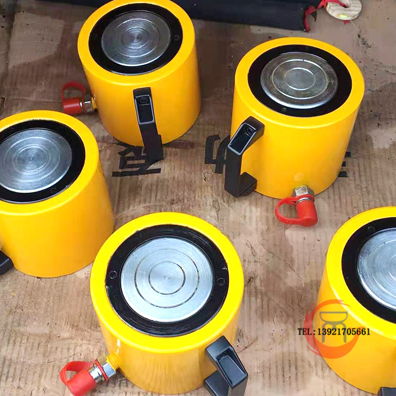 RCS薄型液压千斤顶分体式液压千斤顶分离式薄型多节桥梁顶升工具