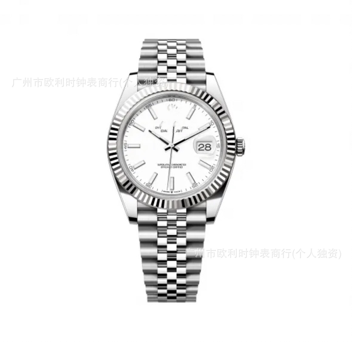 Laojia comercio exterior transfronterizo tendencia de moda hombre reloj mecánico automático tipo registro de correa de acero comercial impermeable reloj de luz nocturna