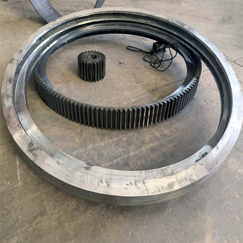 按图配制大小直径回转干燥窑光圈轮带 工业滚筒烘干机配件托辊