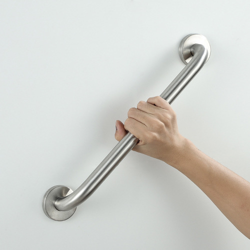 Stainless steel one-shaped safety handrail bathroom bathroom barrier-free handrail elderly disabled toilet handle