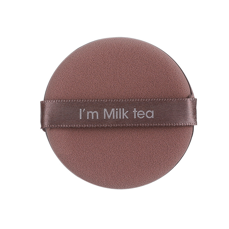 양면 밀크 티 컬러 [원형] 투명 봉투