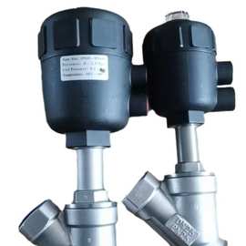 JZF615F-25P塑料头气动角座阀图片