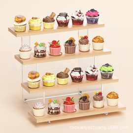 跨境盲盒收纳盒展示架手办玩具展示柜防尘亚克力透明手办展示盒