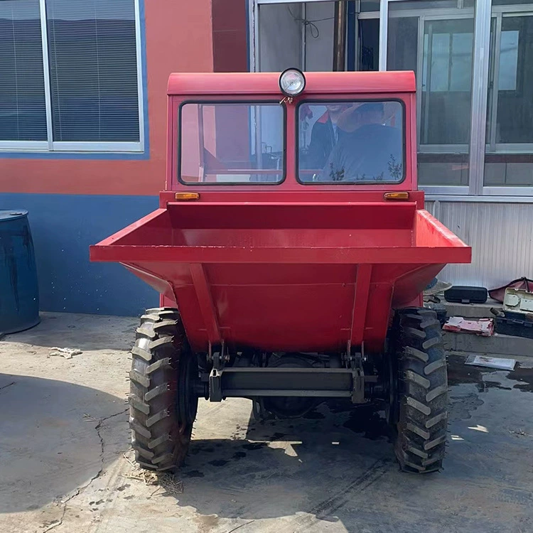 Полноприводный самосвал-погрузчик 4×4 на дизеле