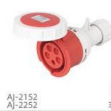奥吉直销工业连接器 活动式插座IP67  AJ-2152防水安全头机柜插头