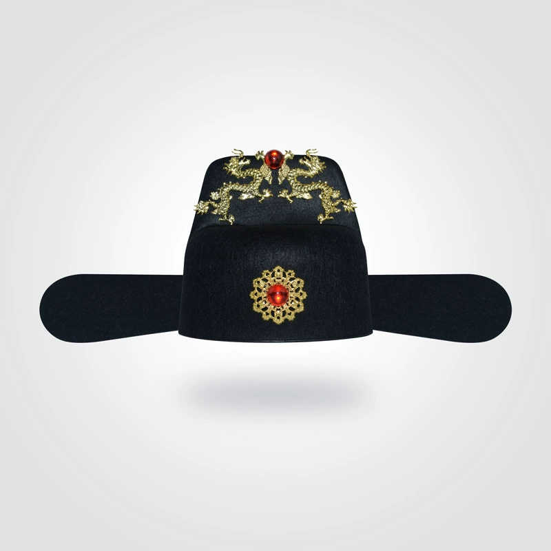 Императорская шляпа оперный реквизит поэт шляпа крыло короны шляпа летучая рыба шляпа черная шляпа фотостудия свадебная шляпа жениха официальная шляпа