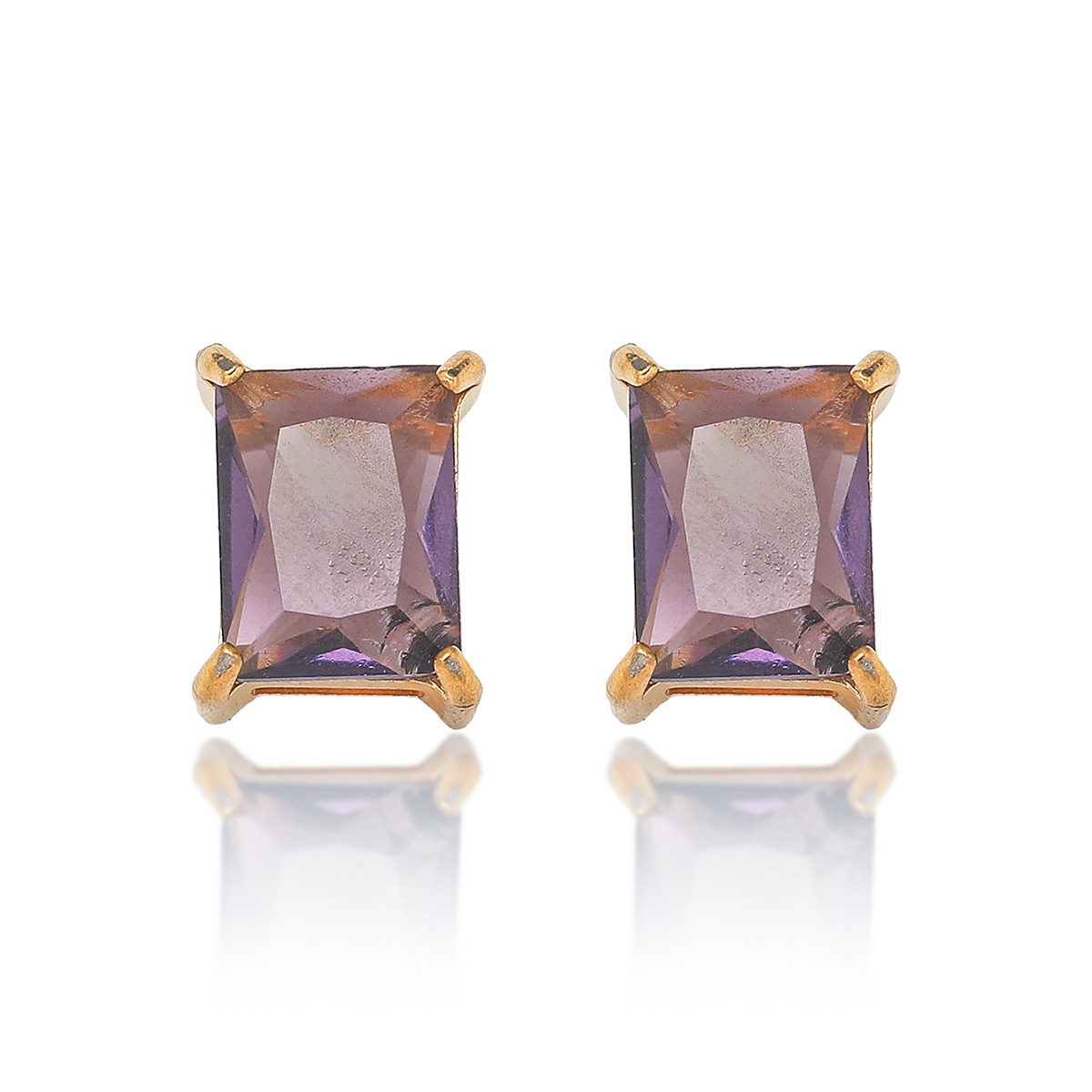 1 Pair Geometric Classic Style 304 Stainless Steel Ear Studs display picture 8