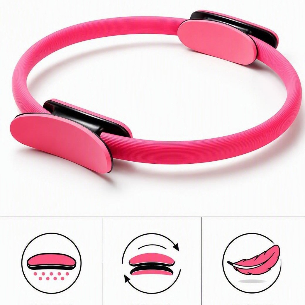 Pilates ring, Pilates hoop, body-shaping equipment for slimming thighs and arms, home exercise equipment, yoga ring
