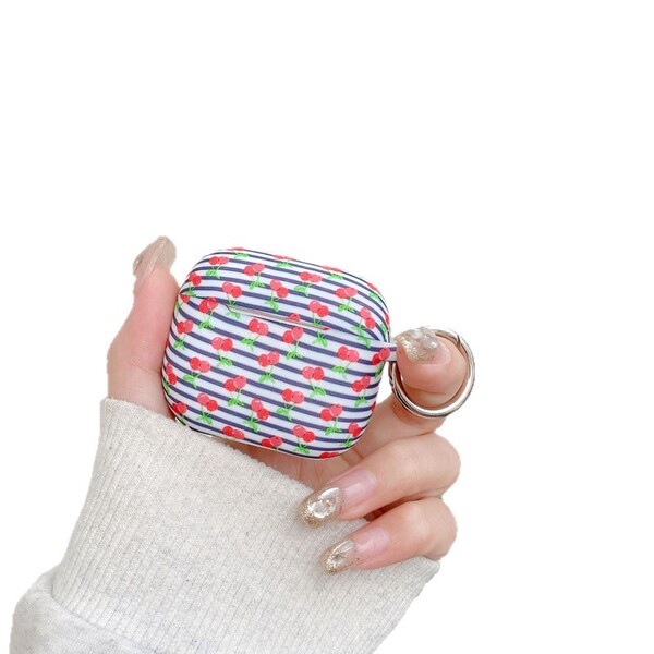 New airpods4 protective cover headphone case Cherry style ins…