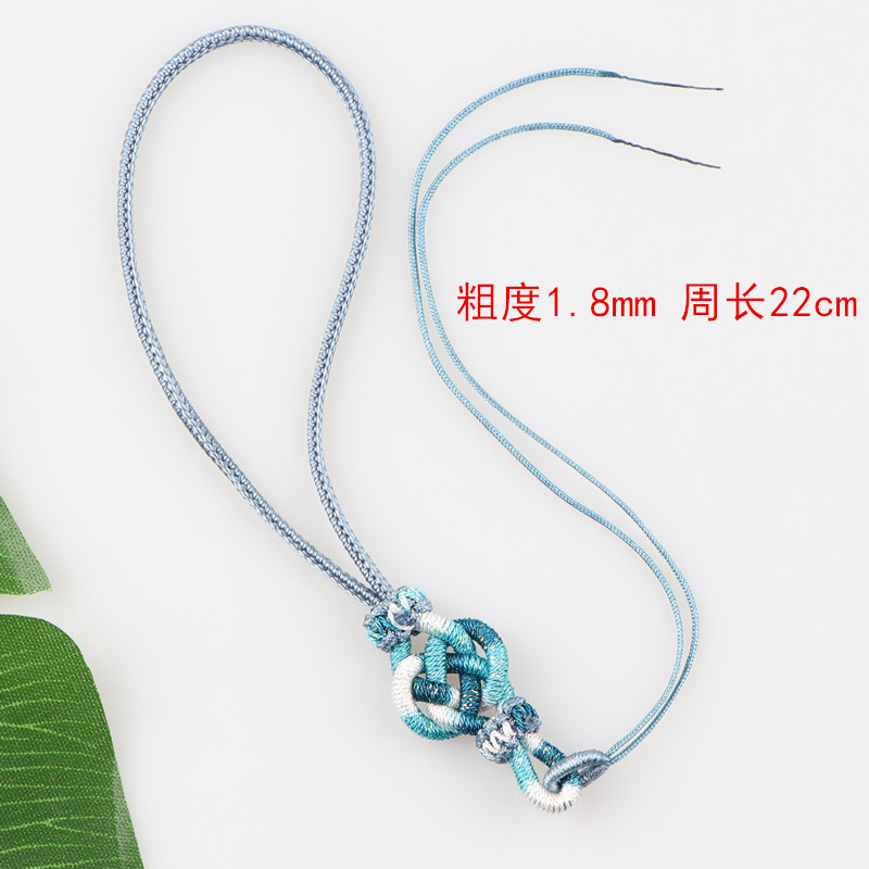 Tassel DIY Jewelry Hanging Rope Money Knot Handmade Multicolor Lanyard Handle Rope Car Pendant Rope