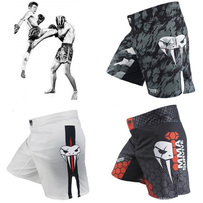 Summer Straight Micro-elastic Summer Mid-waist Shorts Sports Boxer Print Shorts