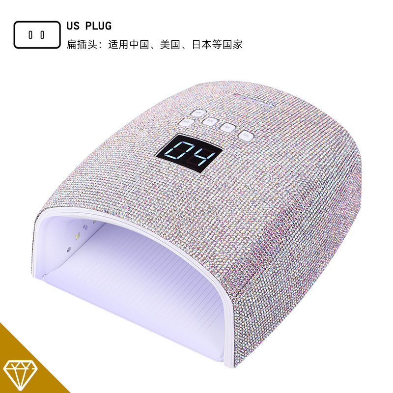 Nuevos productos transfronterizos S10 taladro inalámbrico almacenamiento de luz de manicuras máquina de fototerapia 66W alta potencia manicuras lámpara