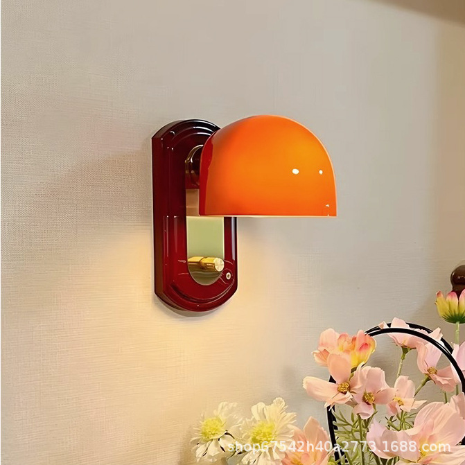 Retro wall sconce for bed for bathroom for gazebo