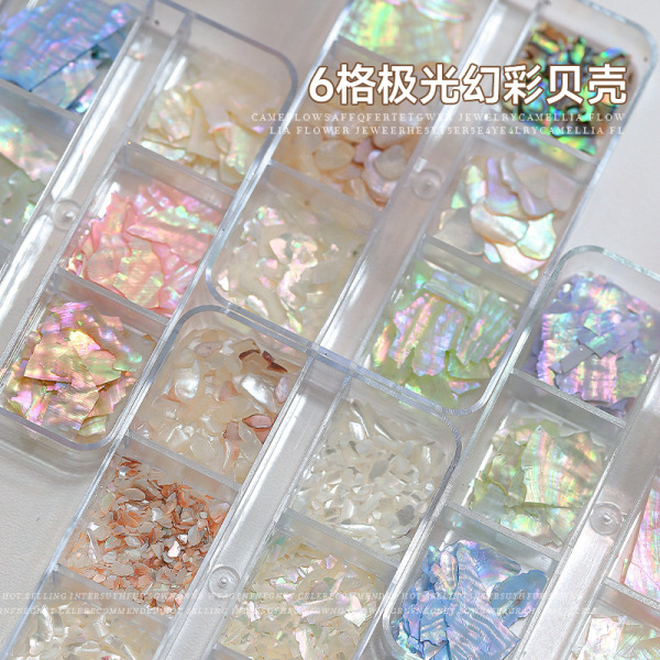 Ultra thin organic nail decoration