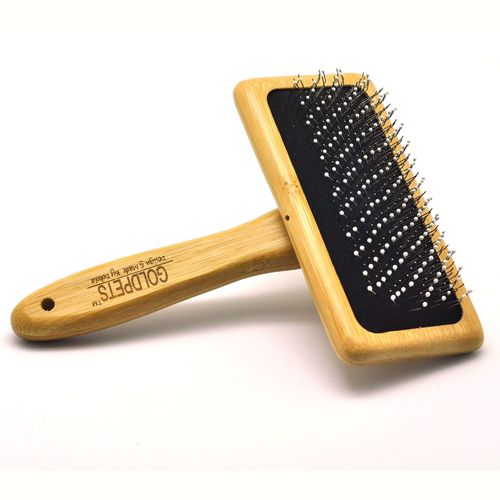 Goldpets Pet Dog Comb Teddy Golden Shepherd Hair Removal Comb Bamboo Wood Air Cushion Needle Comb Dog Supplies