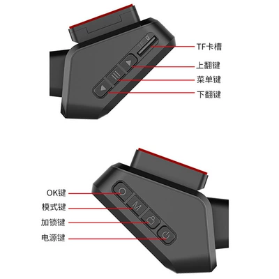 Driving recorder Dual Recording Front and Rear, 4K+1K