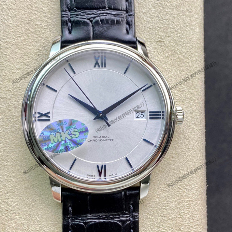 Aliexpress Mk Oujia De Fei Series Ultra-Thin Mechanical Men's Watch with Leather Strap, Calendar, Men's Model, Cross-Border Foreign Trade, Luminous