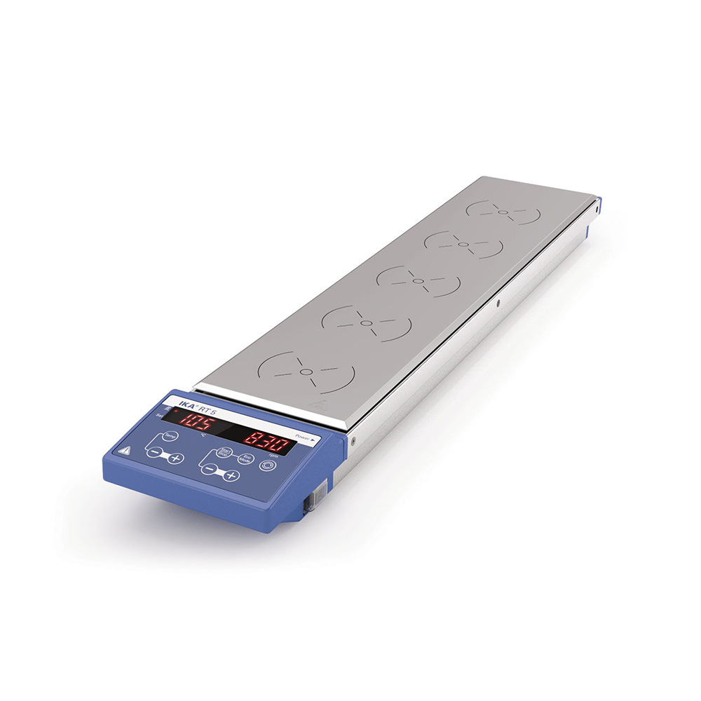 德国IKA/艾卡 RT 5 5点位加热磁力搅拌器 同步搅拌 多点位