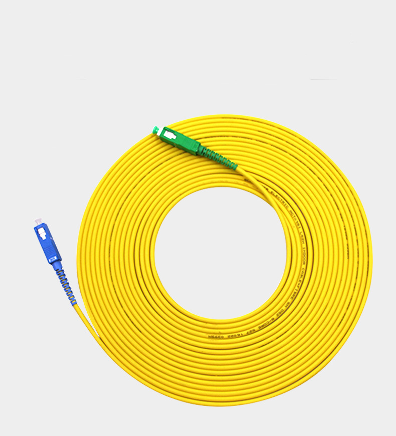 广电级SCAPC-SCUPC光纤跳线单模单芯1.5米光纤连接线跳线网络级