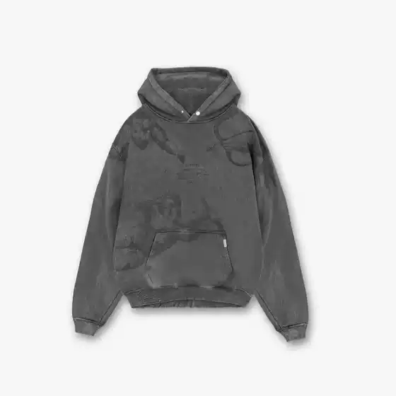 REPRESENT ICON Membership Club Cursive Logo Print Versatile High Street Unisex Hoodie Streetwear