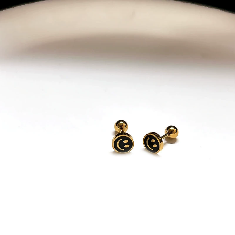 Серьги из нержавеющей стали, конструктор, стиль Chanel, простой и элегантный дизайн