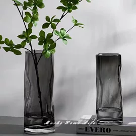北欧创意特大号玻璃花瓶怎么选？简约水养插花摆件指南