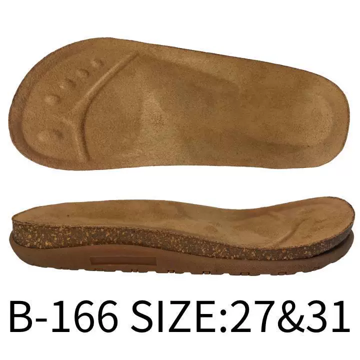 Пробковая межподошва + подошва