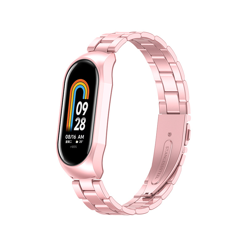 Mi 8 Special [Metal Case Model] Three Beads - Rose Pink
