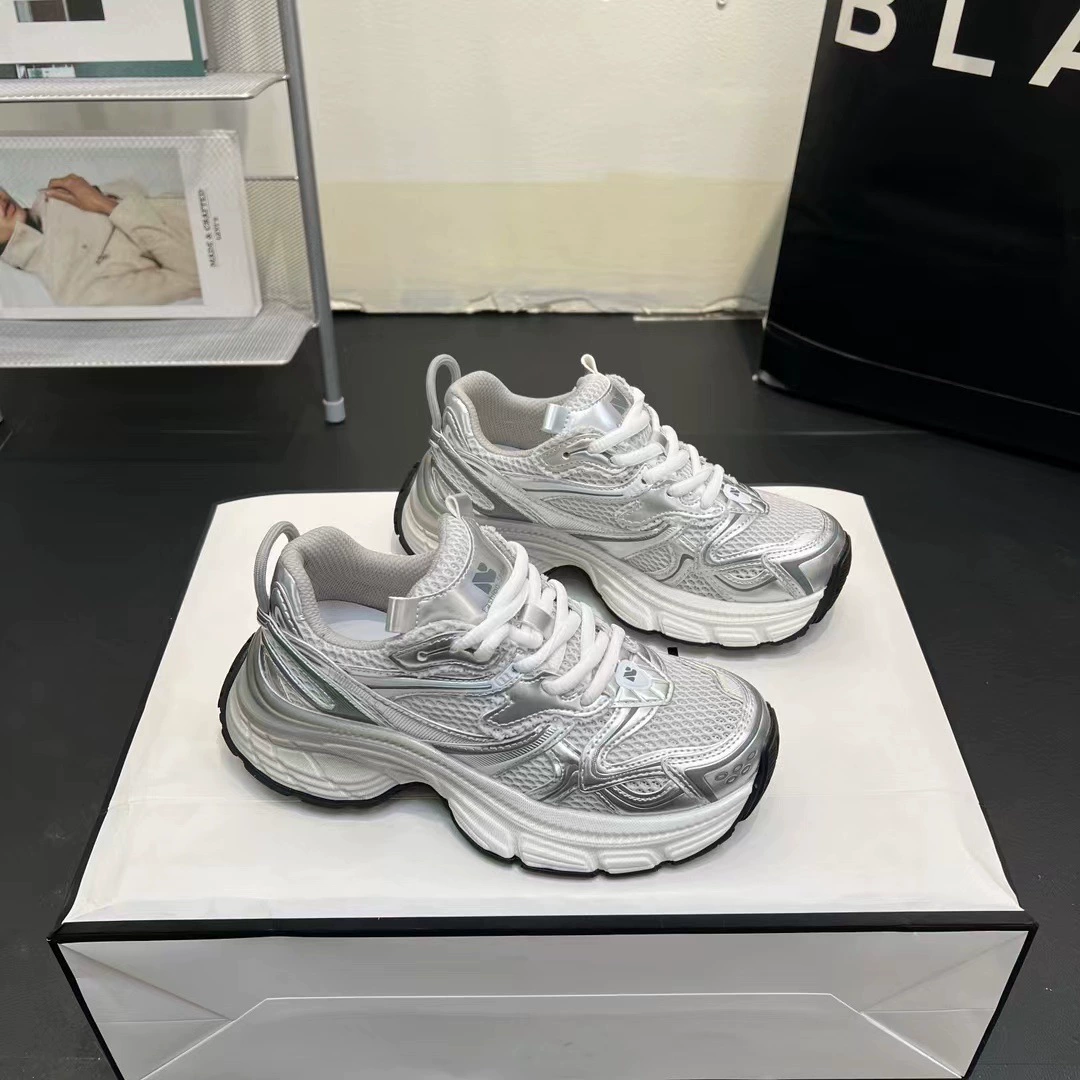 Tide, summer footwear, universal breathable sports shoes platform for leisure, for running
