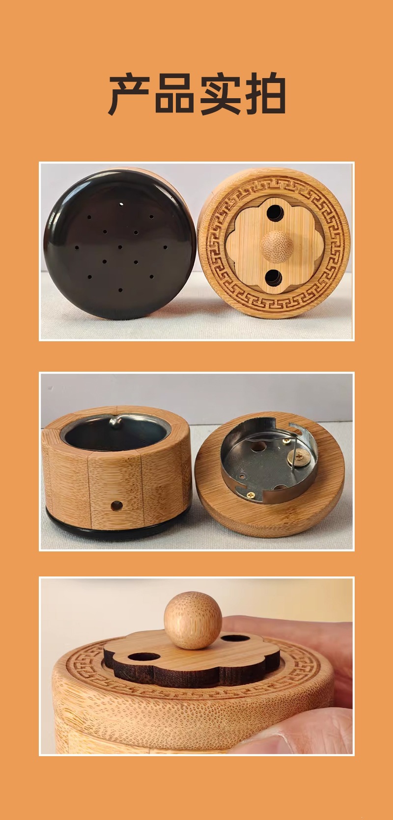 Bian Stone Facial Moxibustion Jar Warm Moxa Device for Home Beauty Care 300g preparation