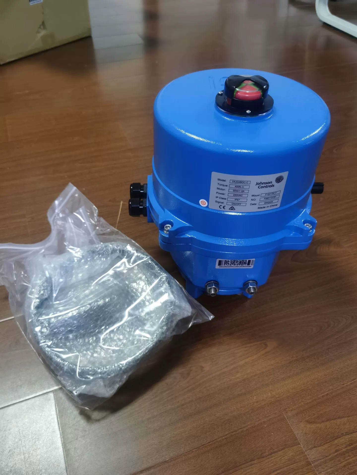 Тип переключателя дроссельной заслонки электрической вафли DN250/VF6461HA-C/VA204BDC-C Клапан из ковкого чугуна Джонсона