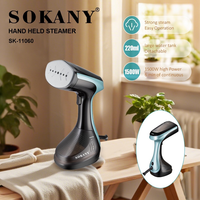 Cross-border SOKANY11060 handheld steam iron for home use, a small and portable steam iron