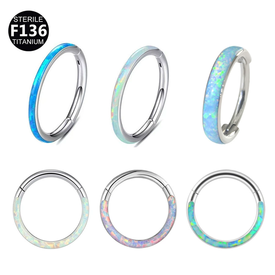 G23 Titanium новый Aobao носовое кольцо оптом 6/8/10/12mm Aobao носовое кольцо оптом европейский и американский панк носовое кольцо